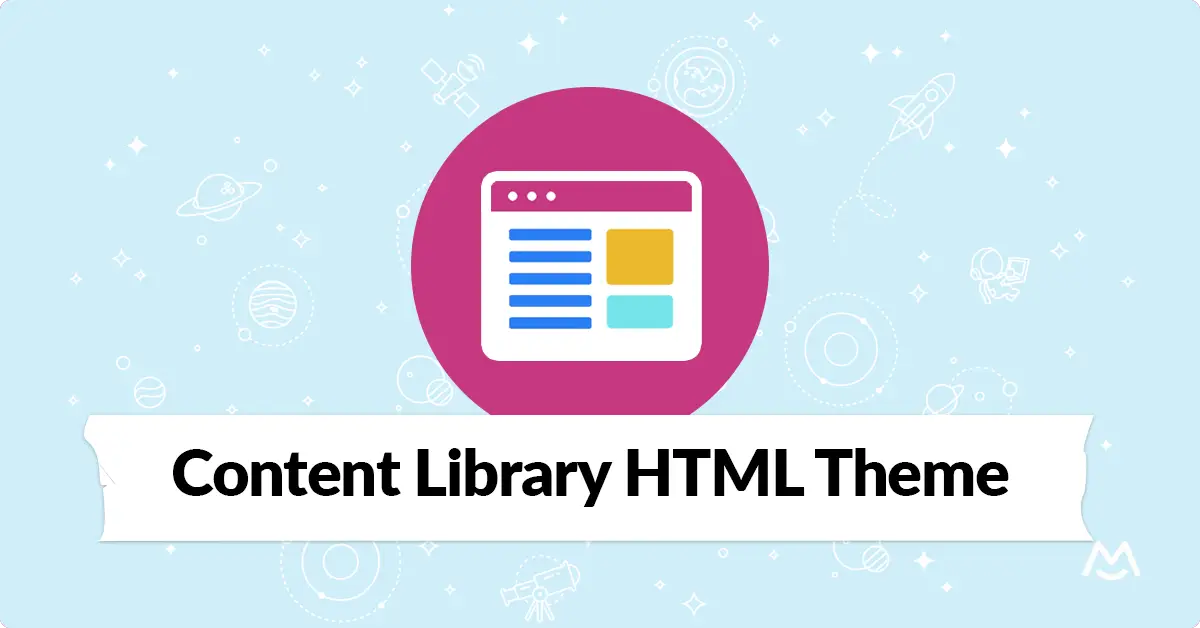 Content Library HTML Theme