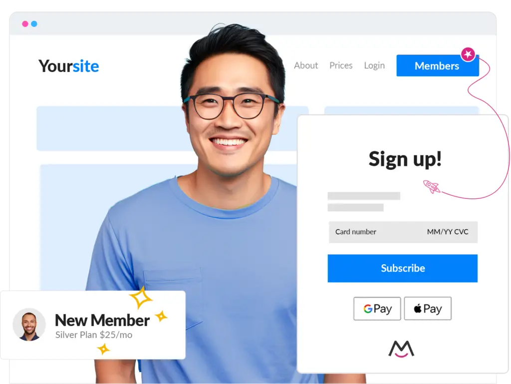 membership site software and platform